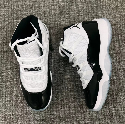 PK God Batch Air Jordan 11 Retro Concord (2018) 378037-100  review G*** 02