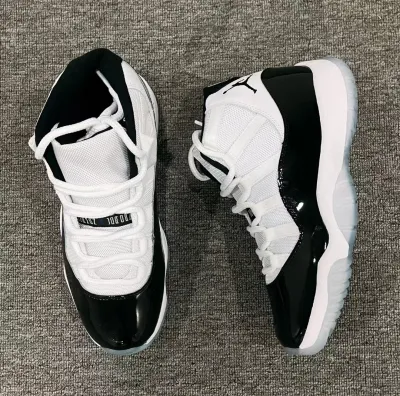PK God Batch Air Jordan 11 Retro Concord (2018) 378037-100  review G*** 02