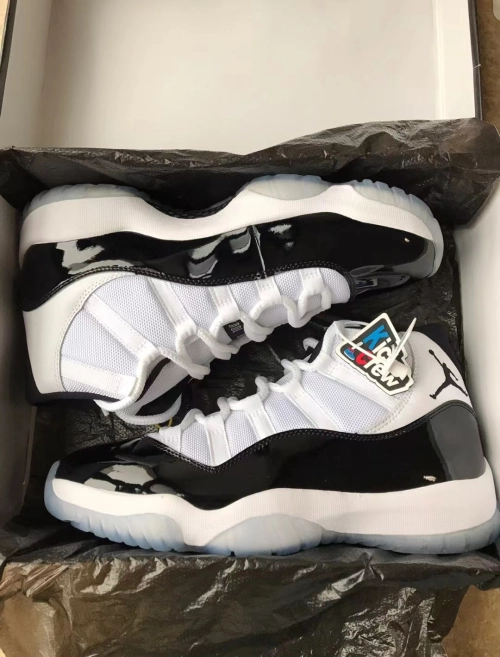 PK God Batch Air Jordan 11 Retro Concord (2018) 378037-100  review 