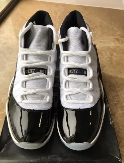PK God Batch Air Jordan 11 Retro Concord (2018) 378037-100  review V*** 01