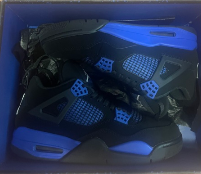 PK God Batch Air Jordan 4 Blue Thunder CT8527-018 review E***