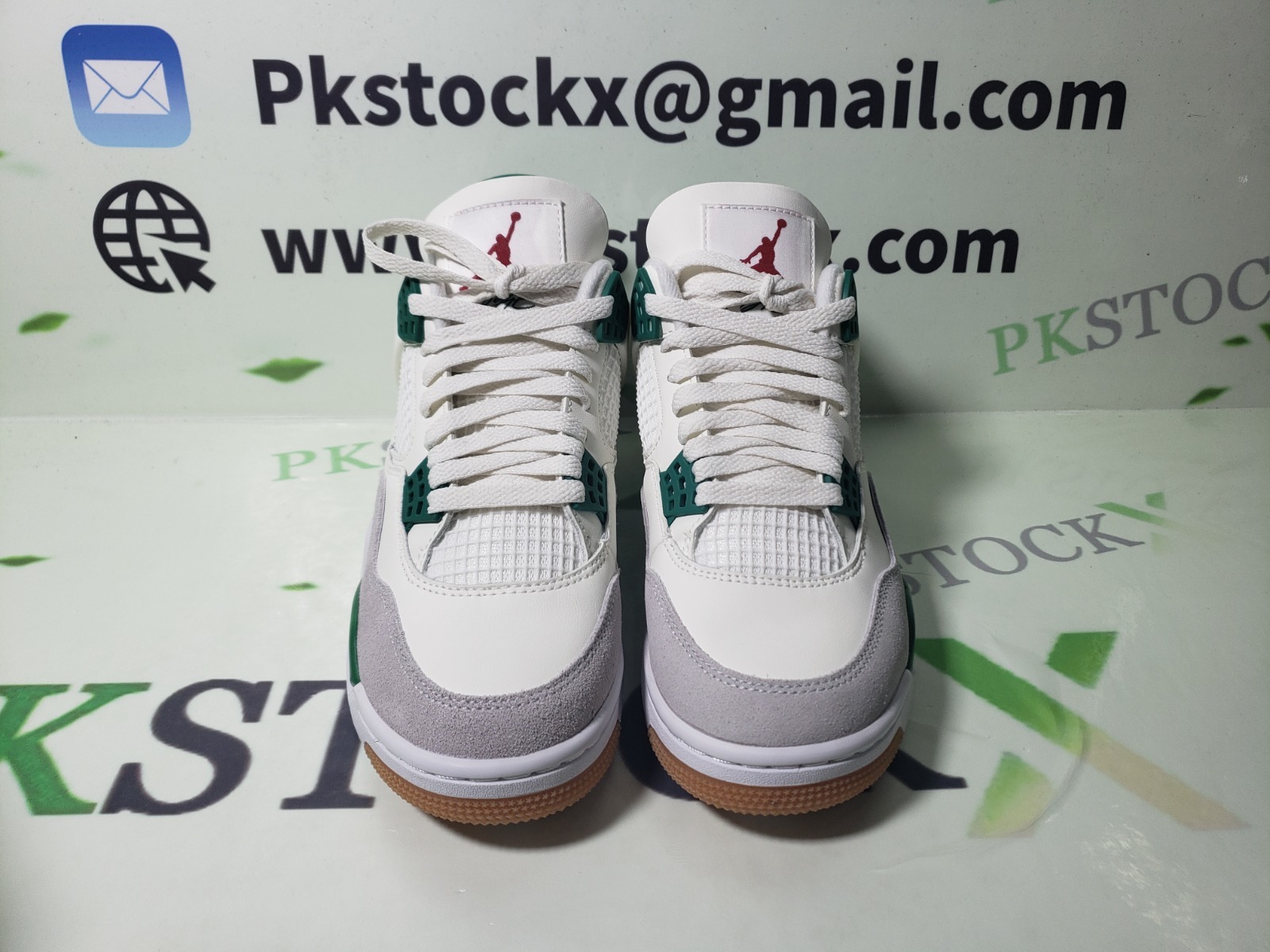 Special offer Batch Nike SB x Air Jordan 4 Pine Green DR5415-103  review B*** 01