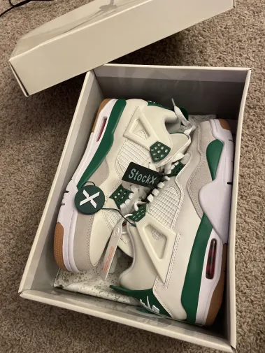 Special offer Batch Nike SB x Air Jordan 4 Pine Green DR5415-103  review S***