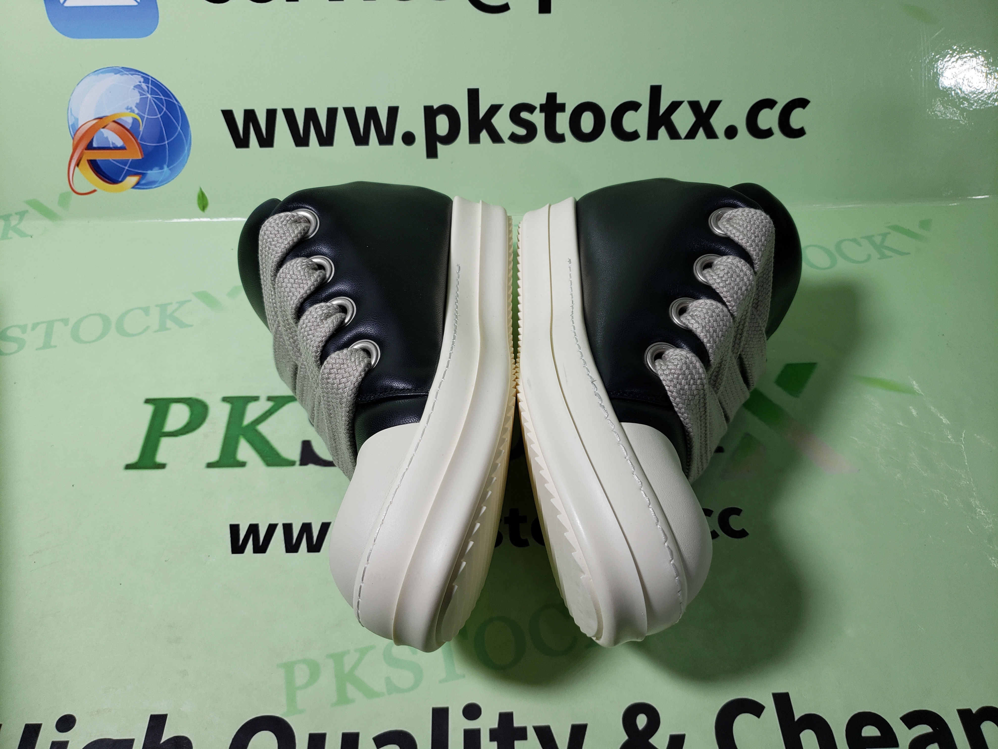 PK God Batch Rick Owens Luxor Jumbo Padded Low 'Black Milk' review E*** 02