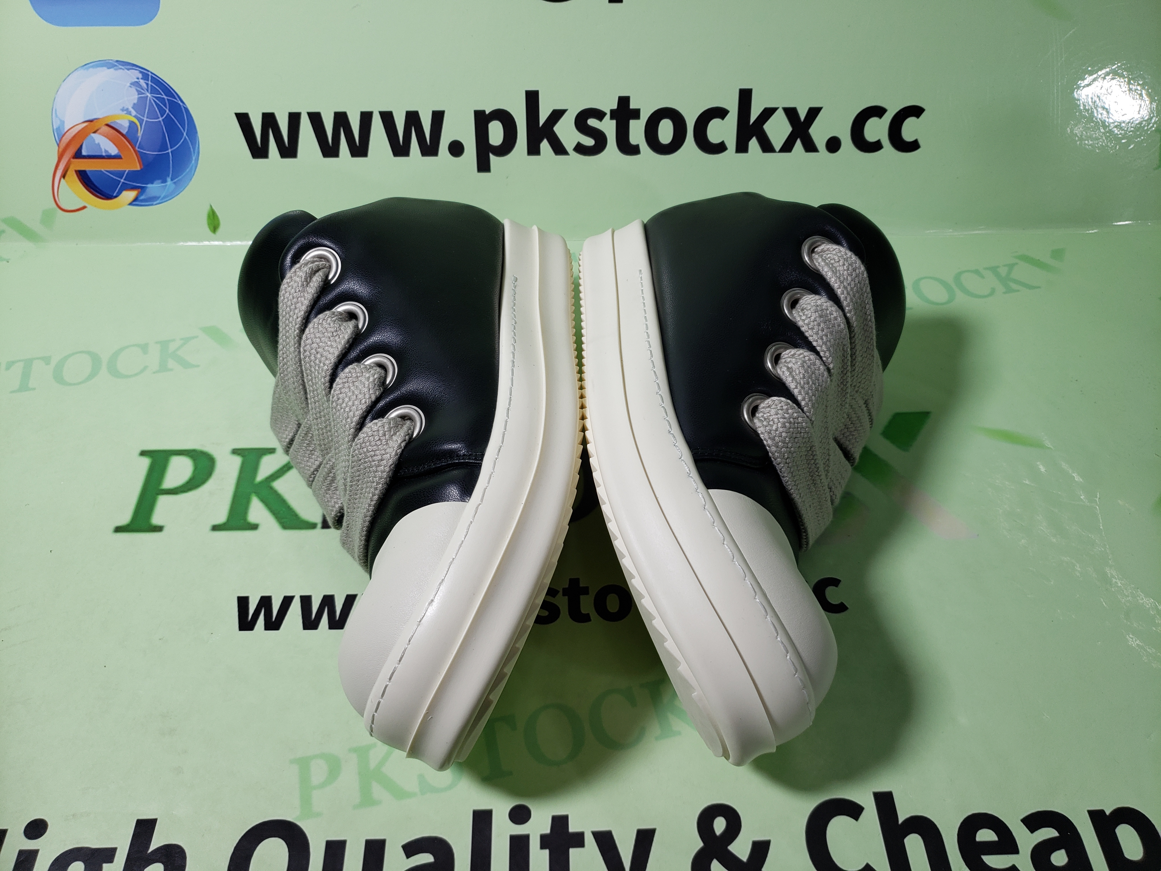 PK God Batch Rick Owens Luxor Jumbo Padded Low 'Black Milk' review E*** 03