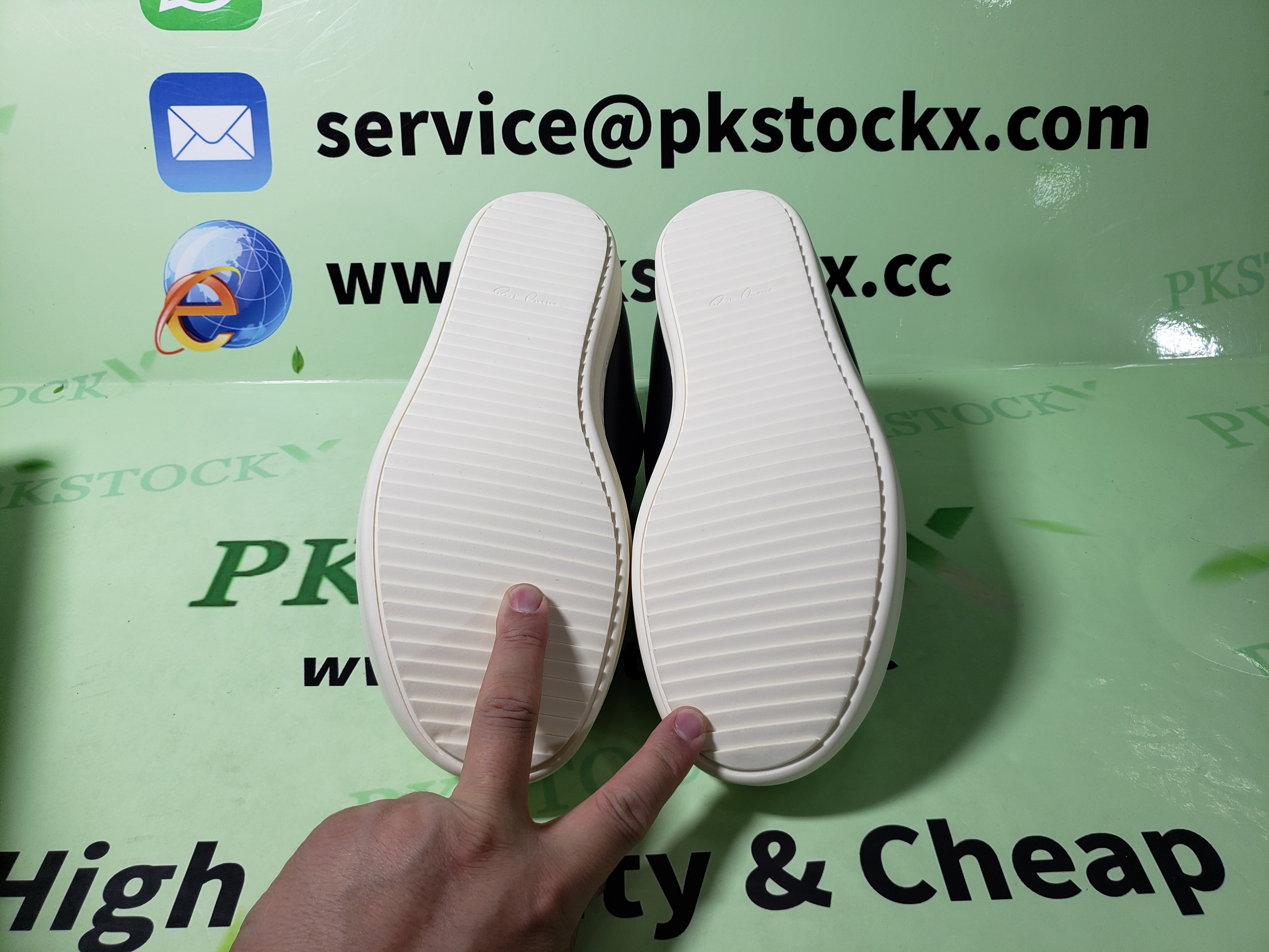 PK God Batch Rick Owens Luxor Jumbo Padded Low 'Black Milk' review E*** 04