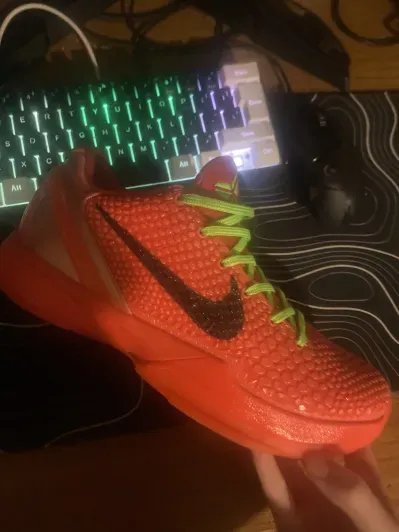 Nike Kobe 6 proto reverse grinch GV4921-600 review L***