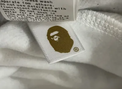BAPE Space Camo Shark Full Zip Hoodie White review Daga 06