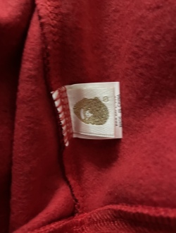 BAPE Color Camo Shark Zip Hoodie Red 4580793322511 review Daga 04