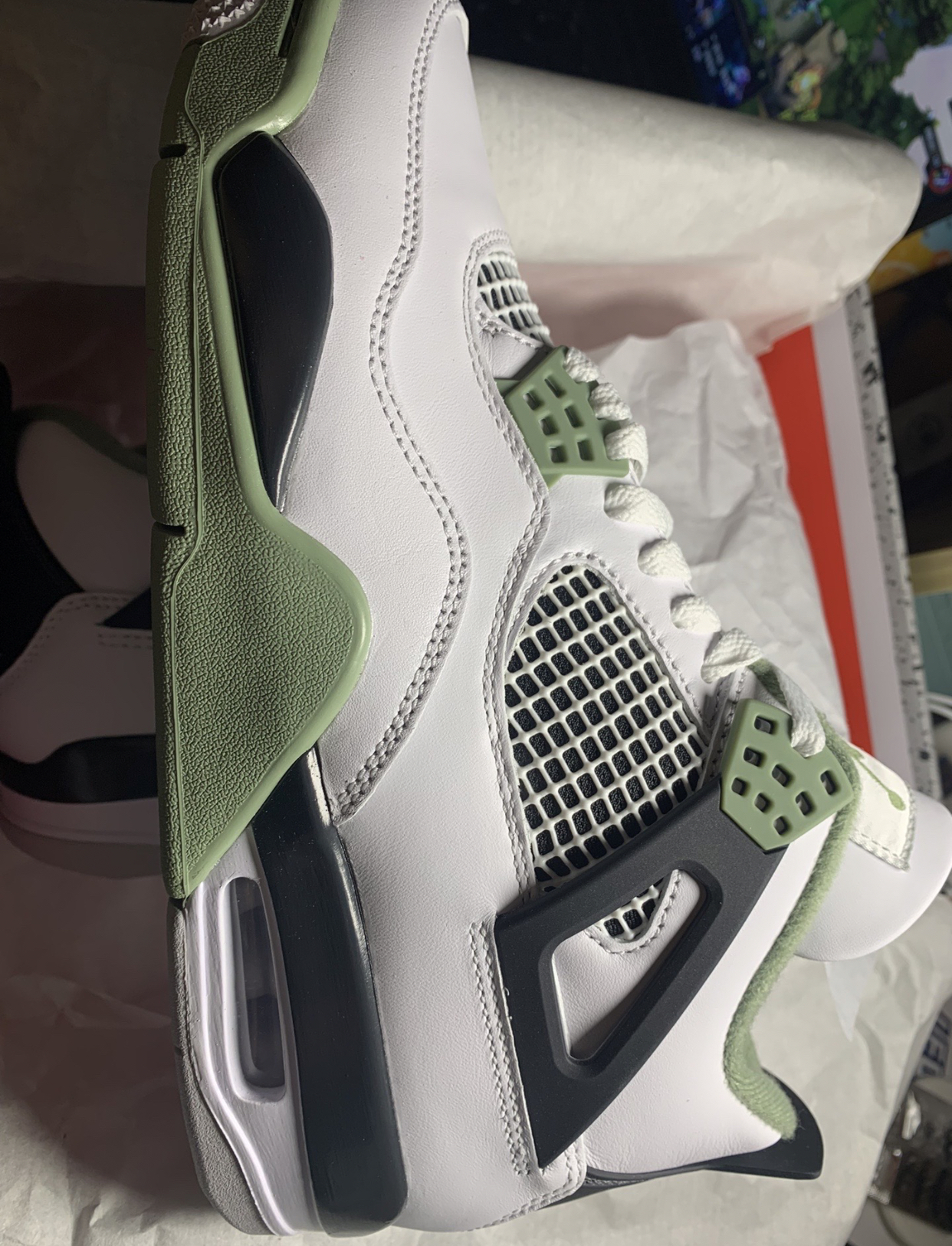Special offer Batch Air Jordan 4 Seafoam AQ9129-103 review H*** 00