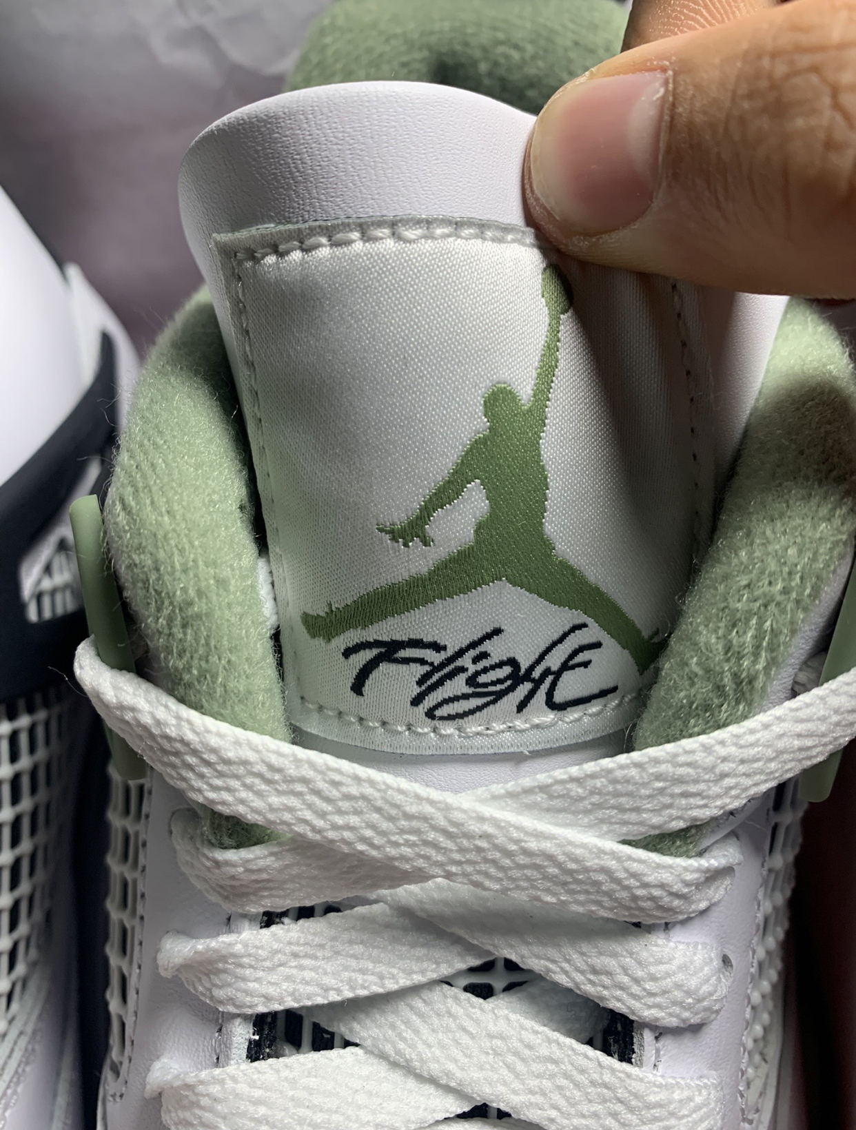 Special offer Batch Air Jordan 4 Seafoam AQ9129-103 review H*** 02