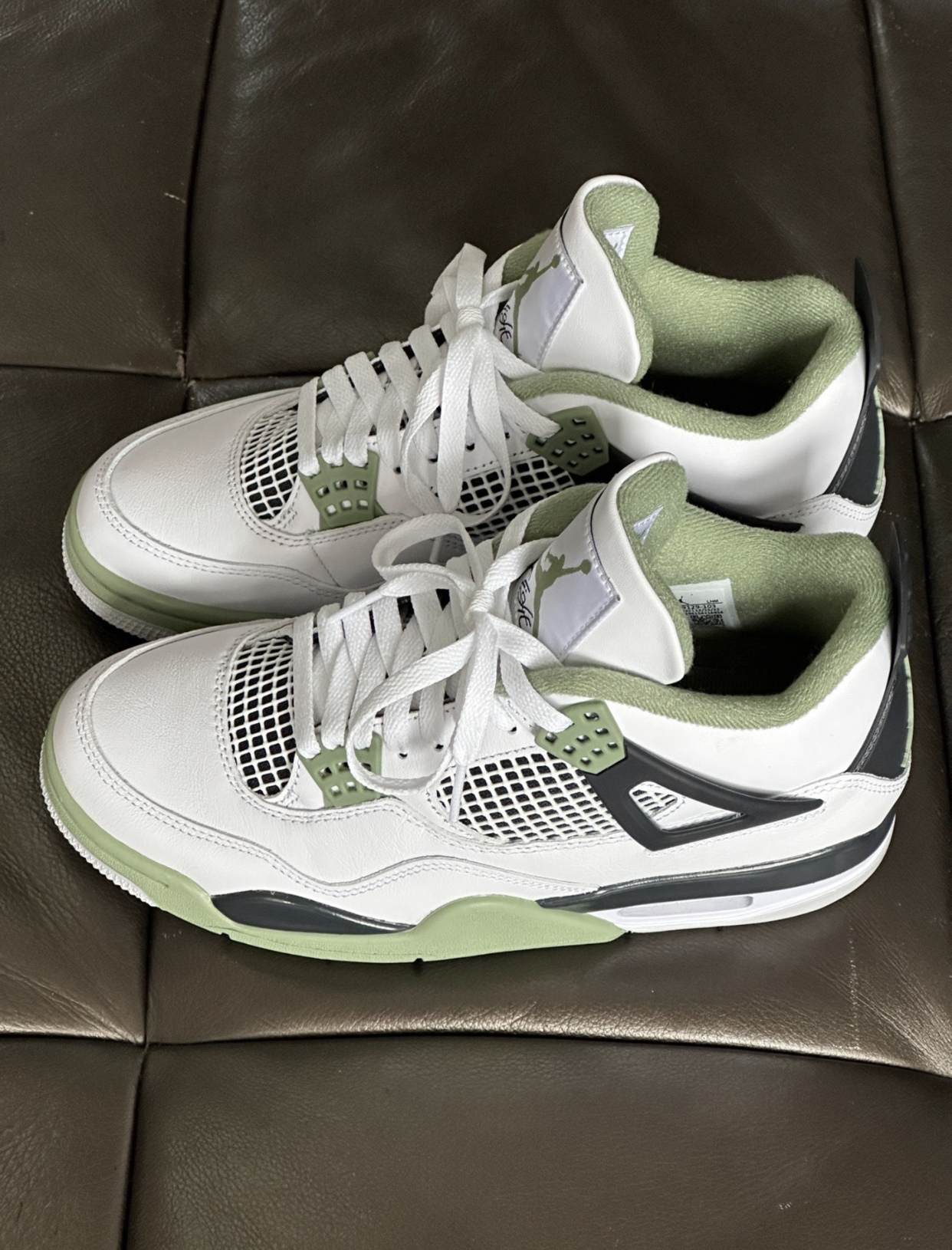 Special offer Batch Air Jordan 4 Seafoam AQ9129-103 review B*** 00