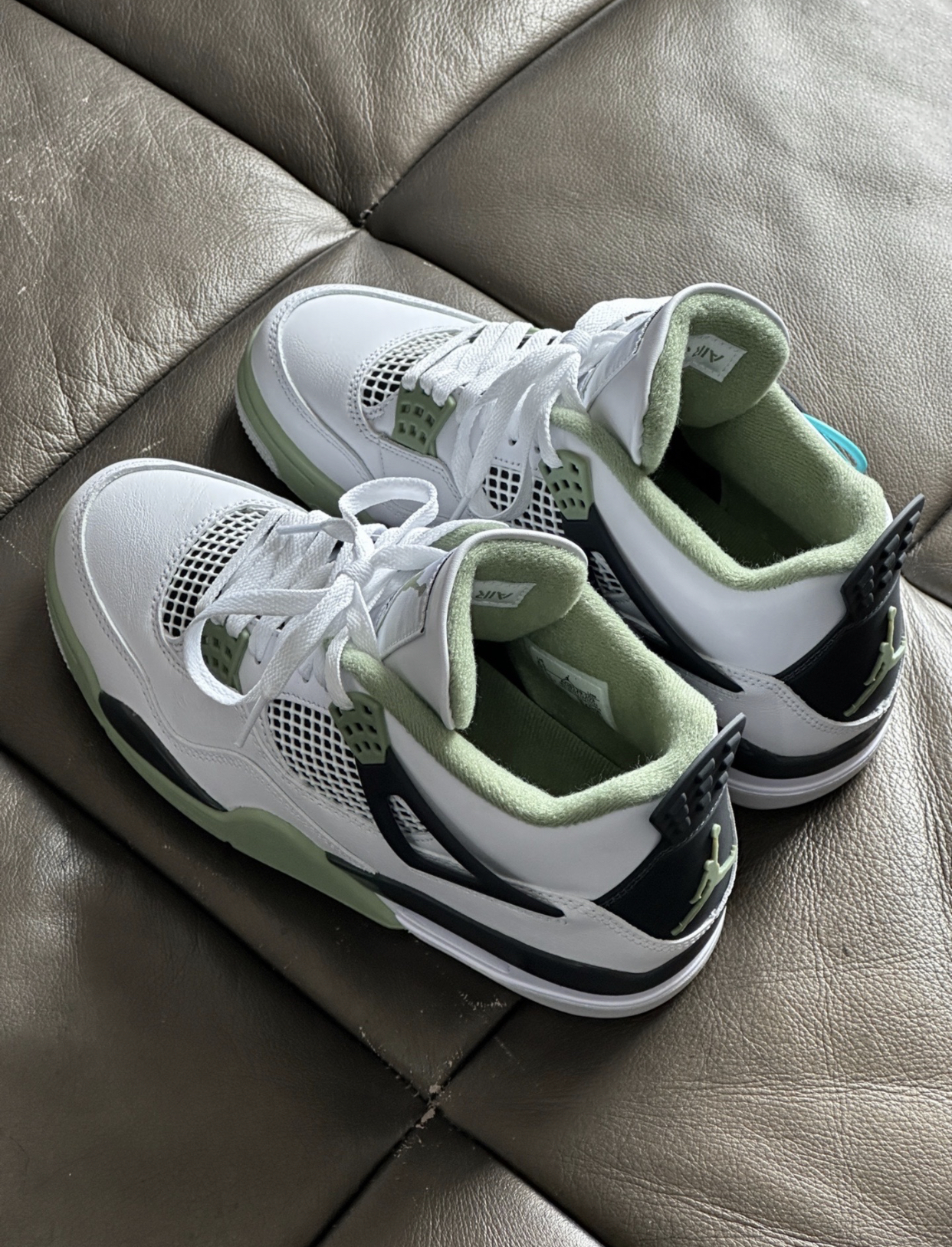 Special offer Batch Air Jordan 4 Seafoam AQ9129-103 review B*** 01
