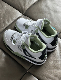 Special offer Batch Air Jordan 4 Seafoam AQ9129-103 review B*** 02