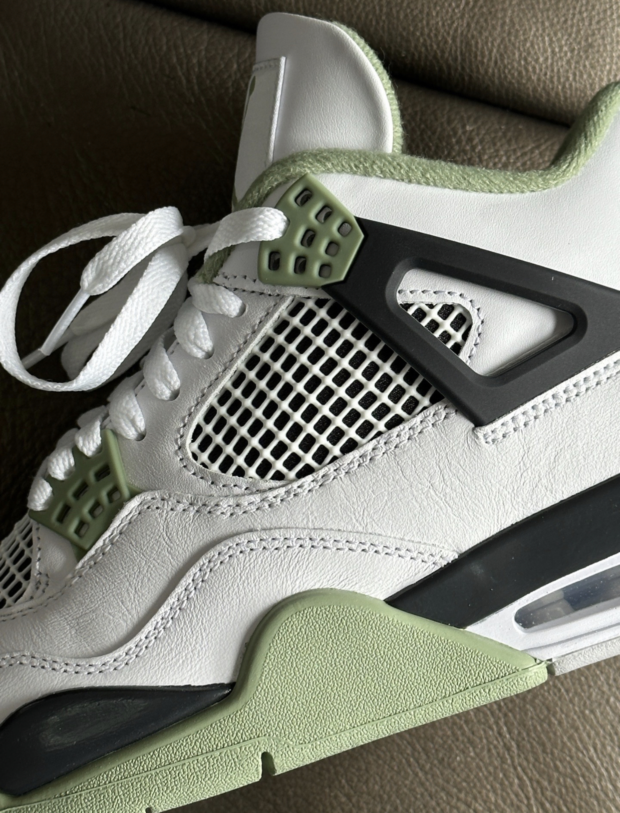 Special offer Batch Air Jordan 4 Seafoam AQ9129-103 review B*** 02