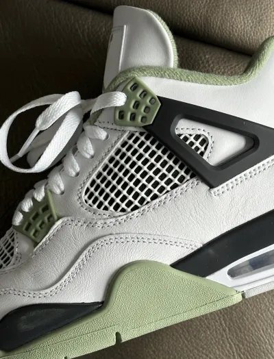 Special offer Batch Air Jordan 4 Seafoam AQ9129-103 review B*** 02