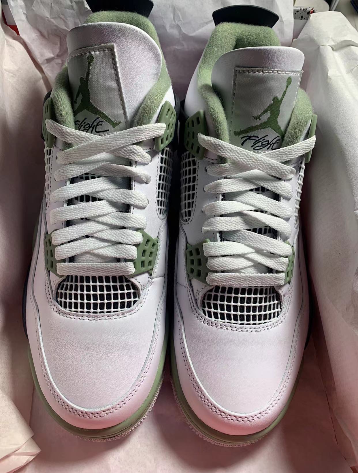 Special offer Batch Air Jordan 4 Seafoam AQ9129-103 review M*** 01