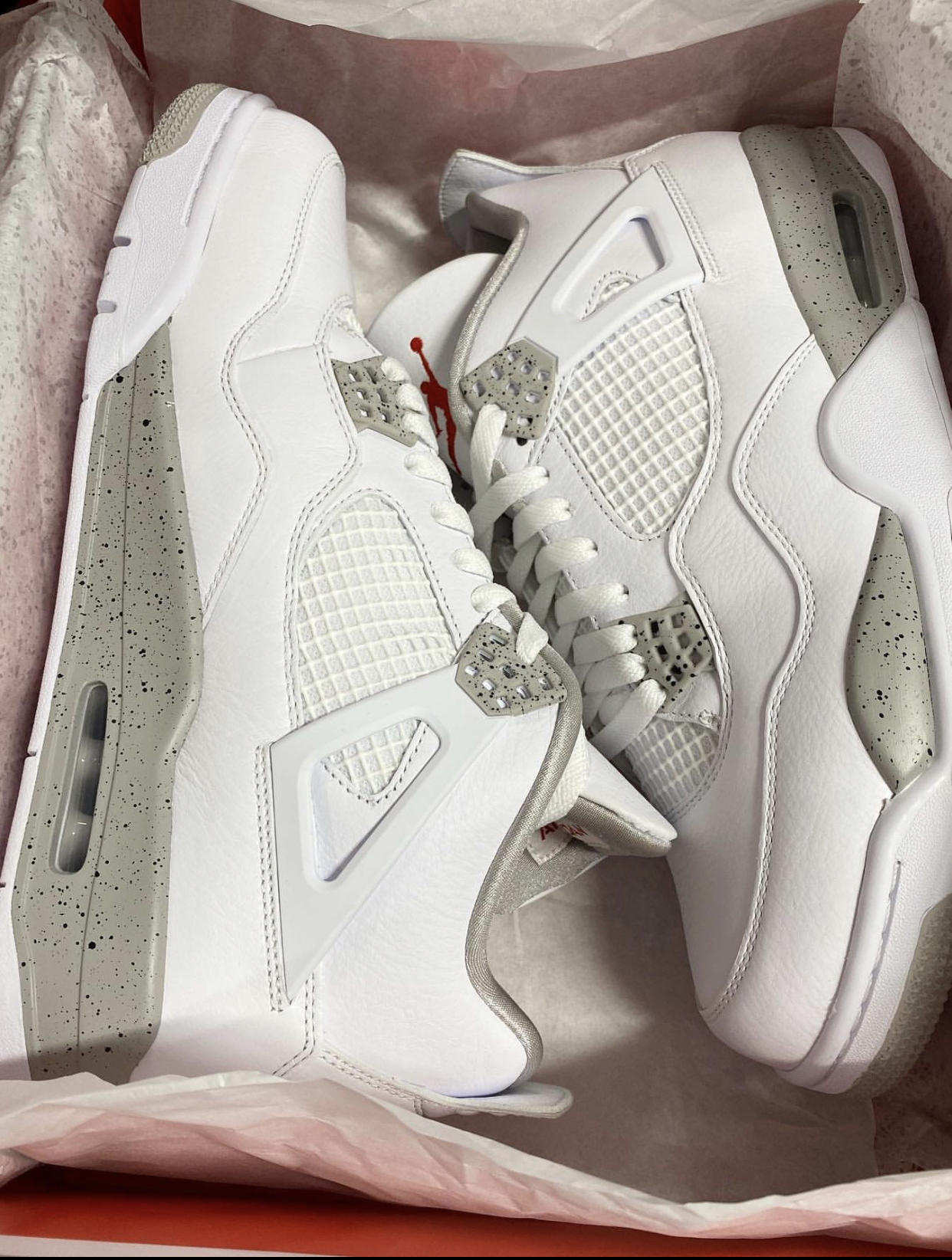 Special offer Batch Air Jordan 4 Retro White Oreo CT8527-100 review N***