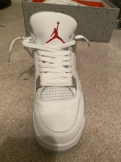 Special offer Batch Air Jordan 4 Retro White Oreo CT8527-100 review S*** 02