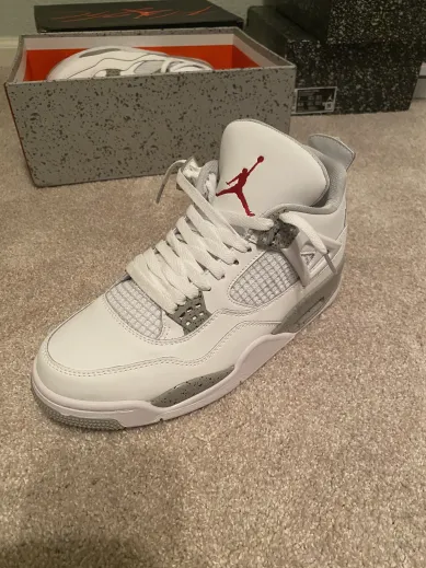 Special offer Batch Air Jordan 4 Retro White Oreo CT8527-100 review S*** 04