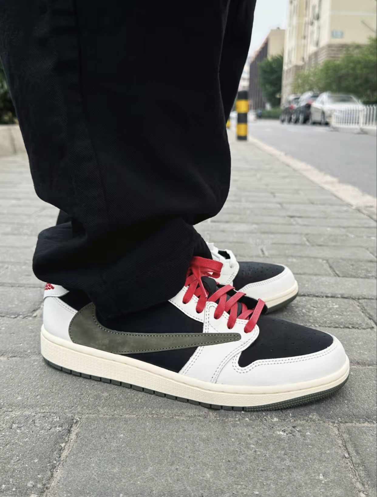 PK God Batch Air Jordan 1 Retro Low OG SP Travis Scott Olive (W) DZ4137-106 review T*** 01