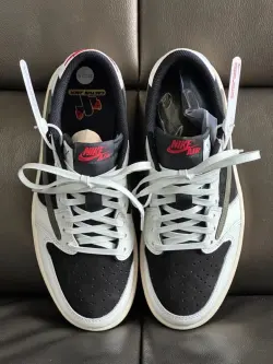 PK God Batch Air Jordan 1 Retro Low OG SP Travis Scott Olive (W) DZ4137-106 review C*** 02
