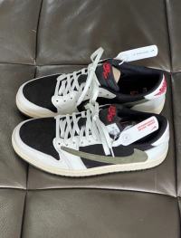PK God Batch Air Jordan 1 Retro Low OG SP Travis Scott Olive (W) DZ4137-106 review 3
