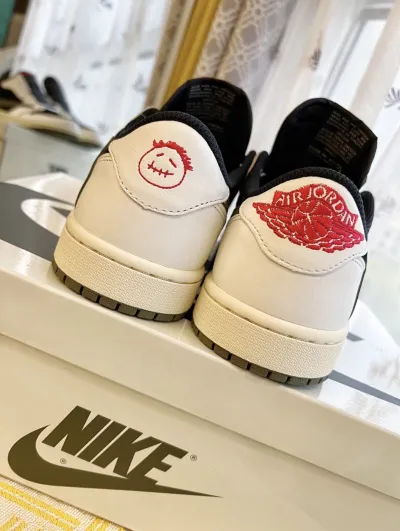 PK God Batch Air Jordan 1 Retro Low OG SP Travis Scott Olive (W) DZ4137-106 review Y*** 04
