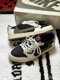 PK God Batch Air Jordan 1 Retro Low OG SP Travis Scott Olive (W) DZ4137-106 review 0