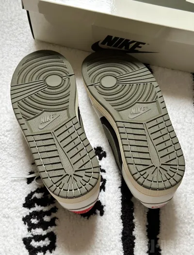 PK God Batch Air Jordan 1 Retro Low OG SP Travis Scott Olive (W) DZ4137-106 review F*** 06