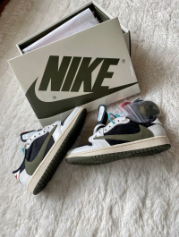 PK God Batch Air Jordan 1 Retro Low OG SP Travis Scott Olive (W) DZ4137-106 review 1