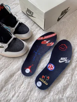 PK God Batch Air Jordan 1 Retro Low OG SP Travis Scott Olive (W) DZ4137-106 review N*** 03