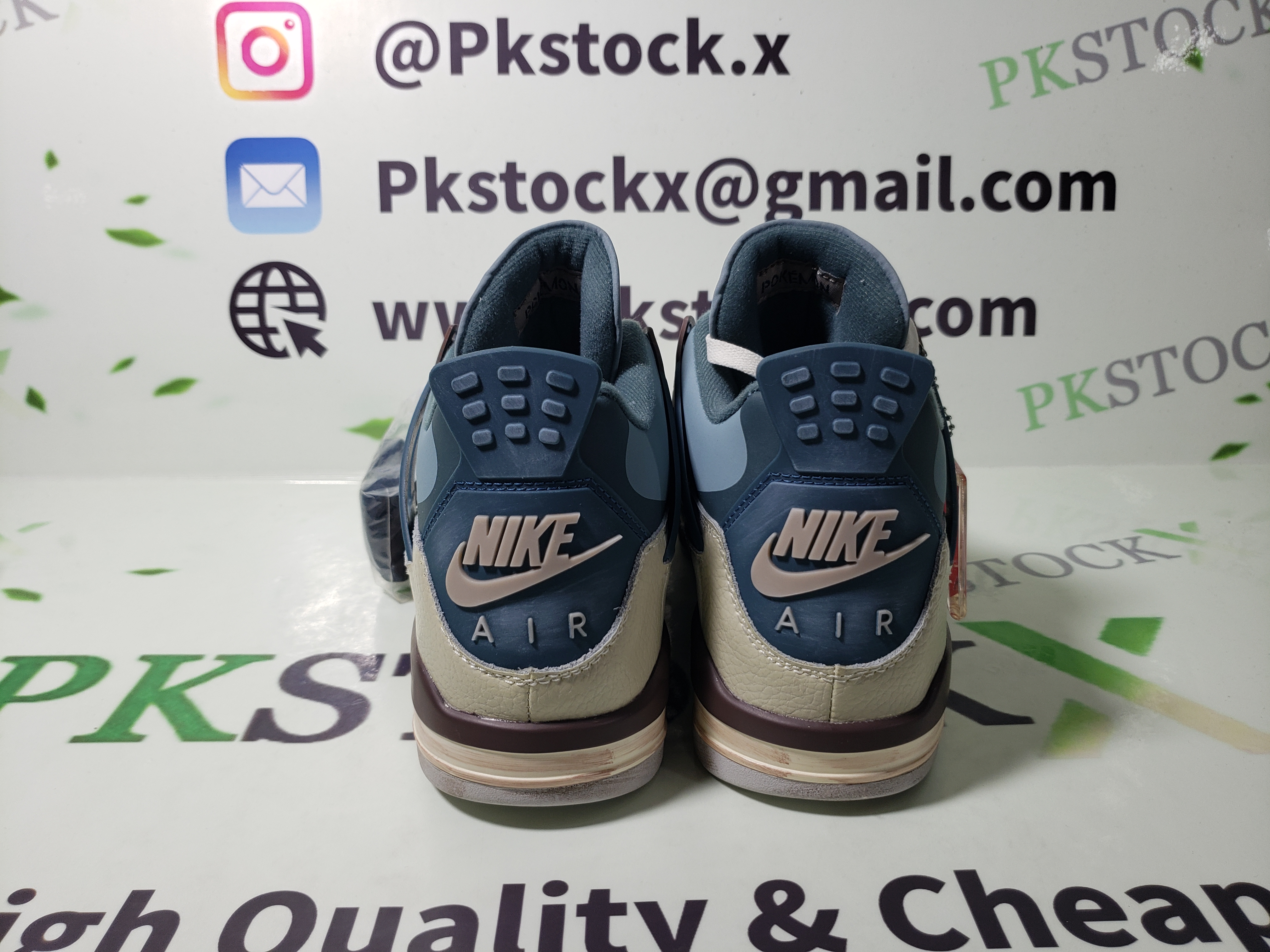 PK God Batch Air Jordan 4 Snorlax Concept  review T*** 01
