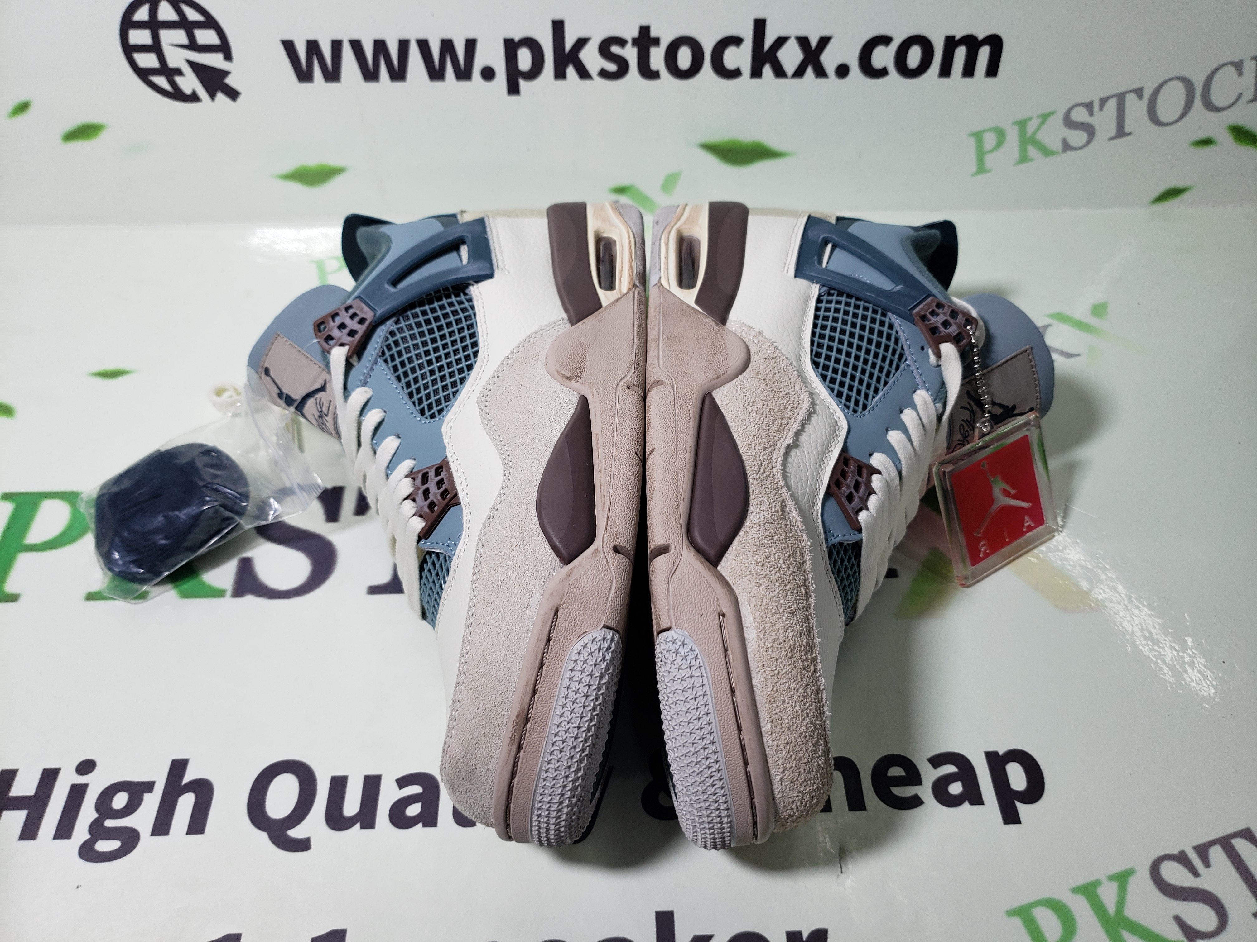 PK God Batch Air Jordan 4 Snorlax Concept  review T*** 02