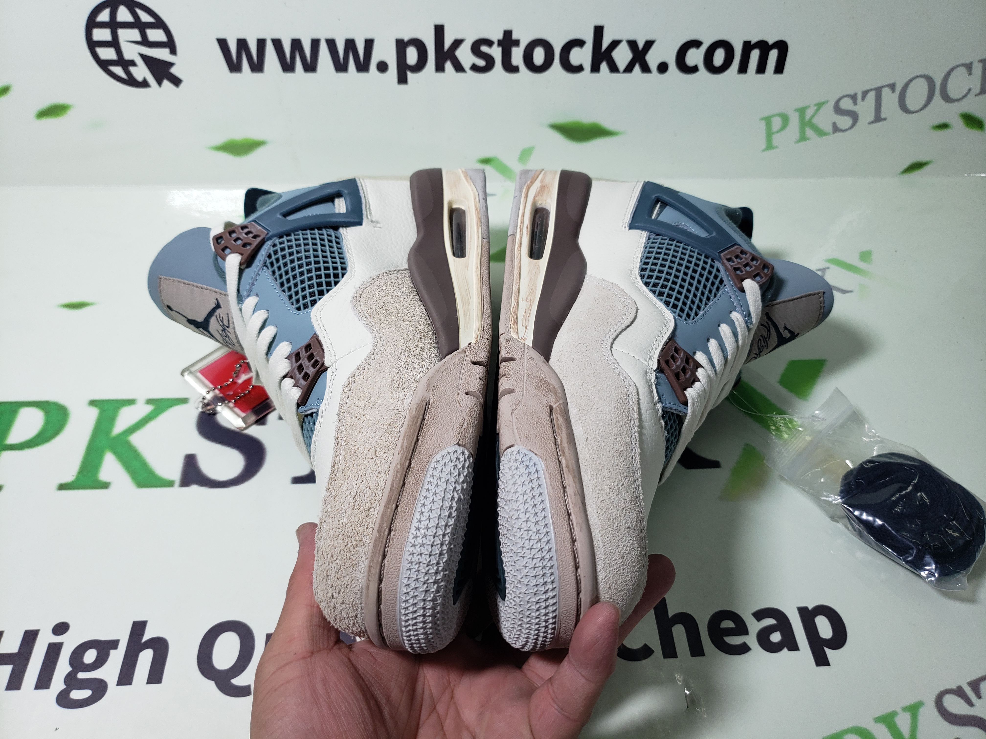 PK God Batch Air Jordan 4 Snorlax Concept  review T*** 03