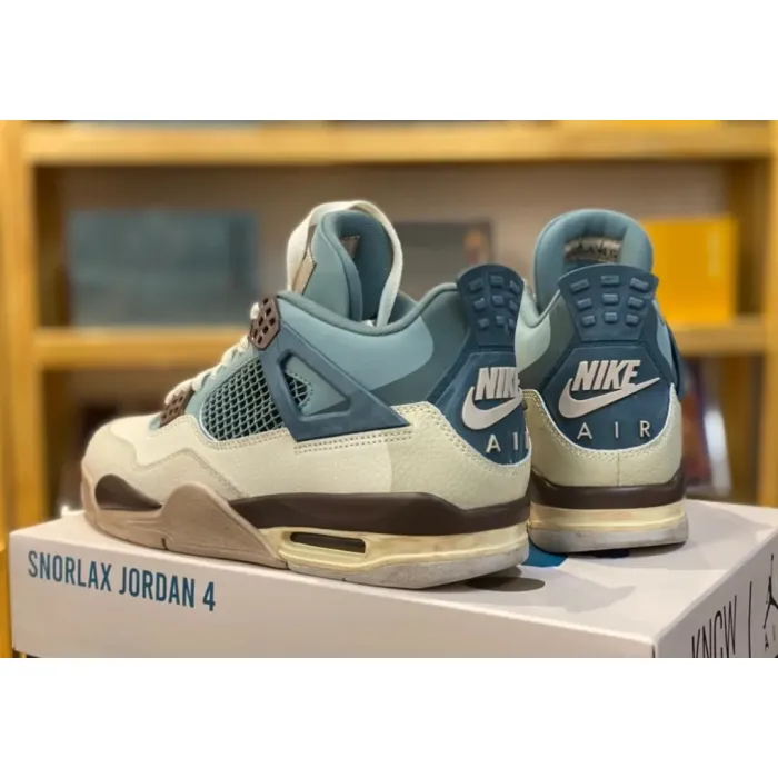 PK God Batch Air Jordan 4 Snorlax Concept  review G*** 02