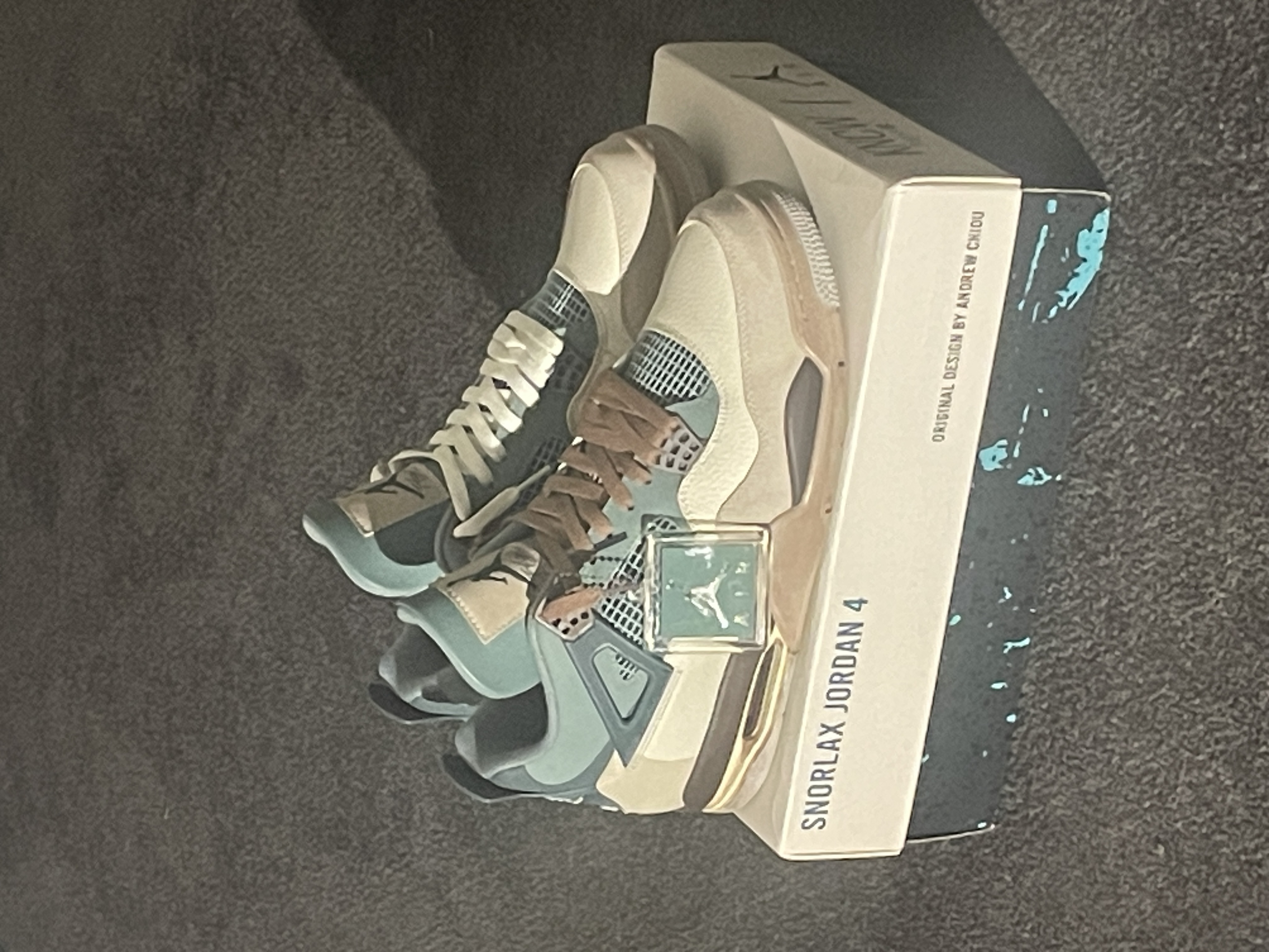 PK God Batch Air Jordan 4 Snorlax Concept  review Rio 00
