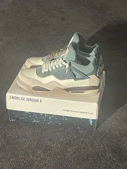 PK God Batch Air Jordan 4 Snorlax Concept  review Rio 02