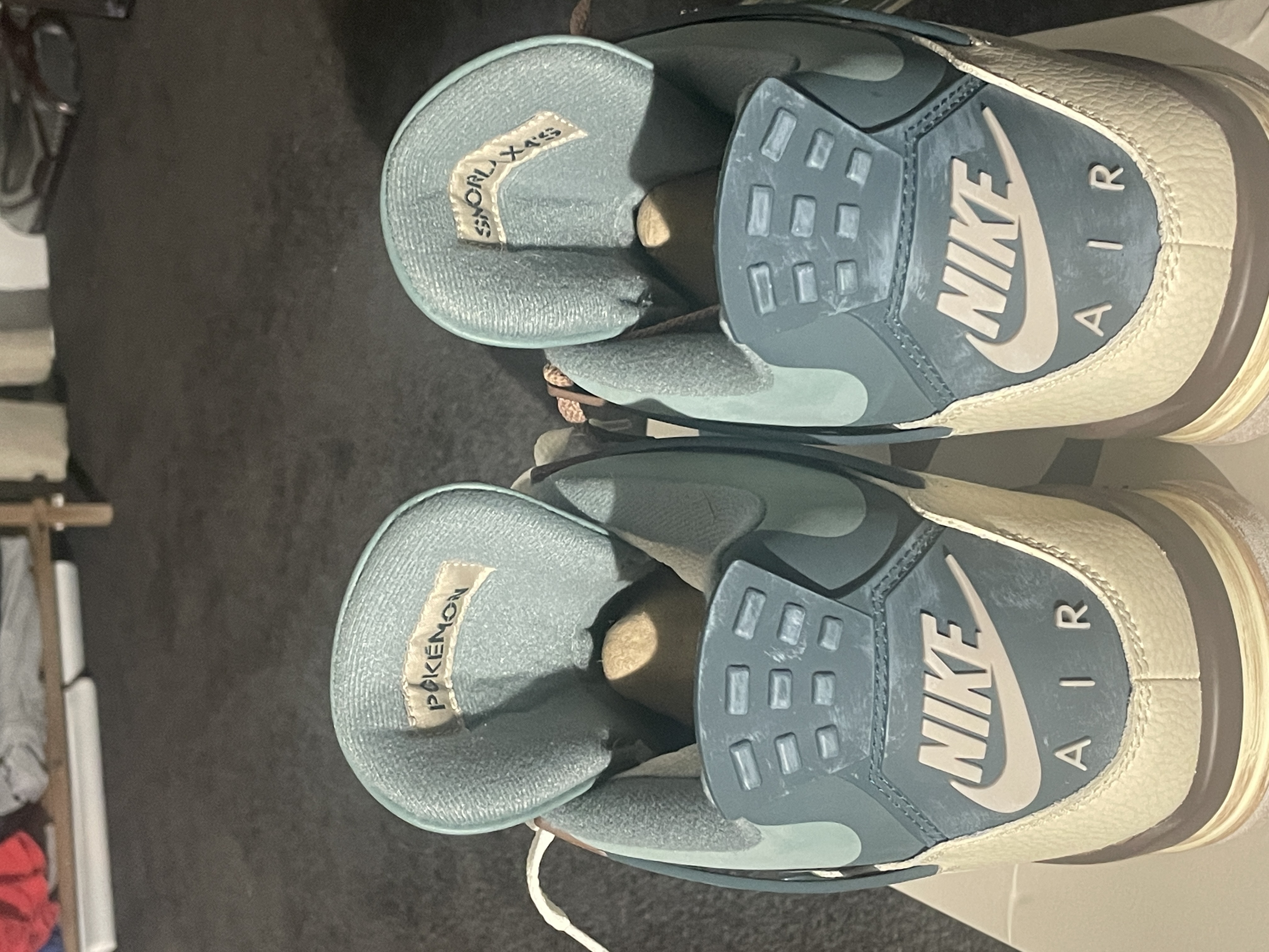 PK God Batch Air Jordan 4 Snorlax Concept  review Rio 03
