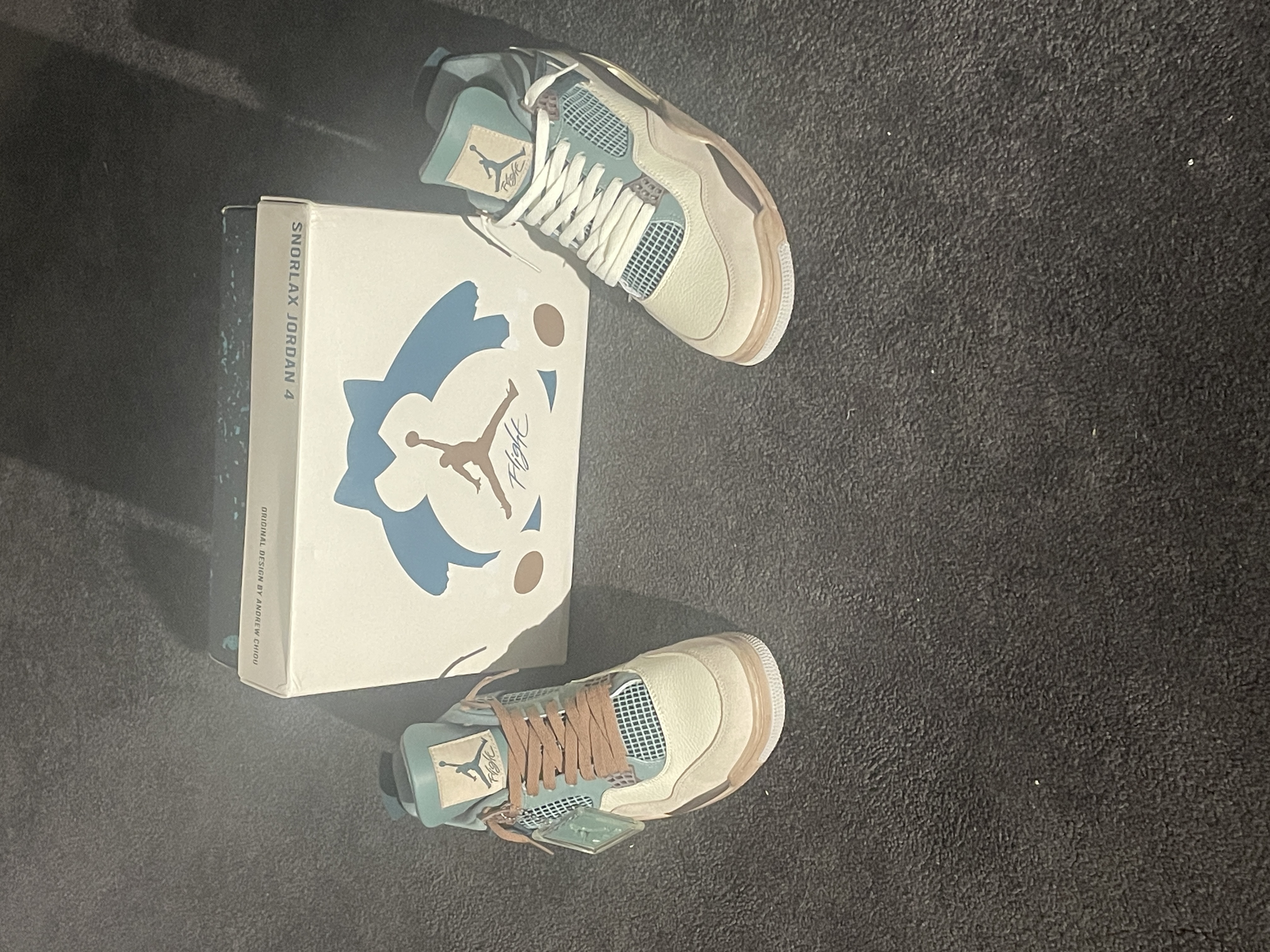 PK God Batch Air Jordan 4 Snorlax Concept  review Rio 05