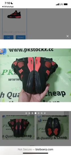 Special offer Batch Air Jordan 4 Red Thunder CT8527-016 review Jesus blas 03