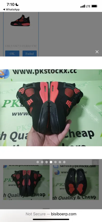 Special offer Batch Air Jordan 4 Red Thunder CT8527-016 review Jesus blas 02