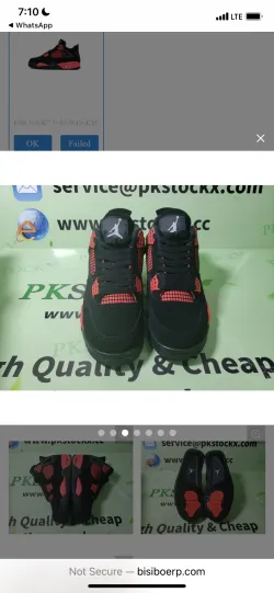 Special offer Batch Air Jordan 4 Red Thunder CT8527-016 review Jesus blas 04