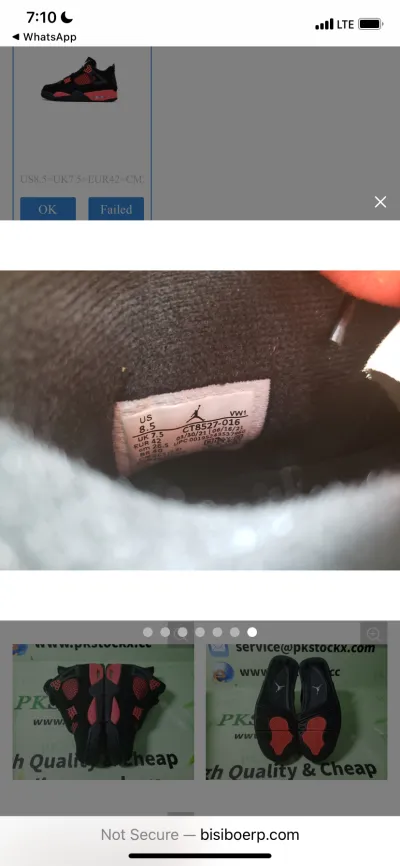 Special offer Batch Air Jordan 4 Red Thunder CT8527-016 review Jesus blas 05