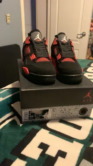 Special offer Batch Air Jordan 4 Red Thunder CT8527-016 review S*** 02