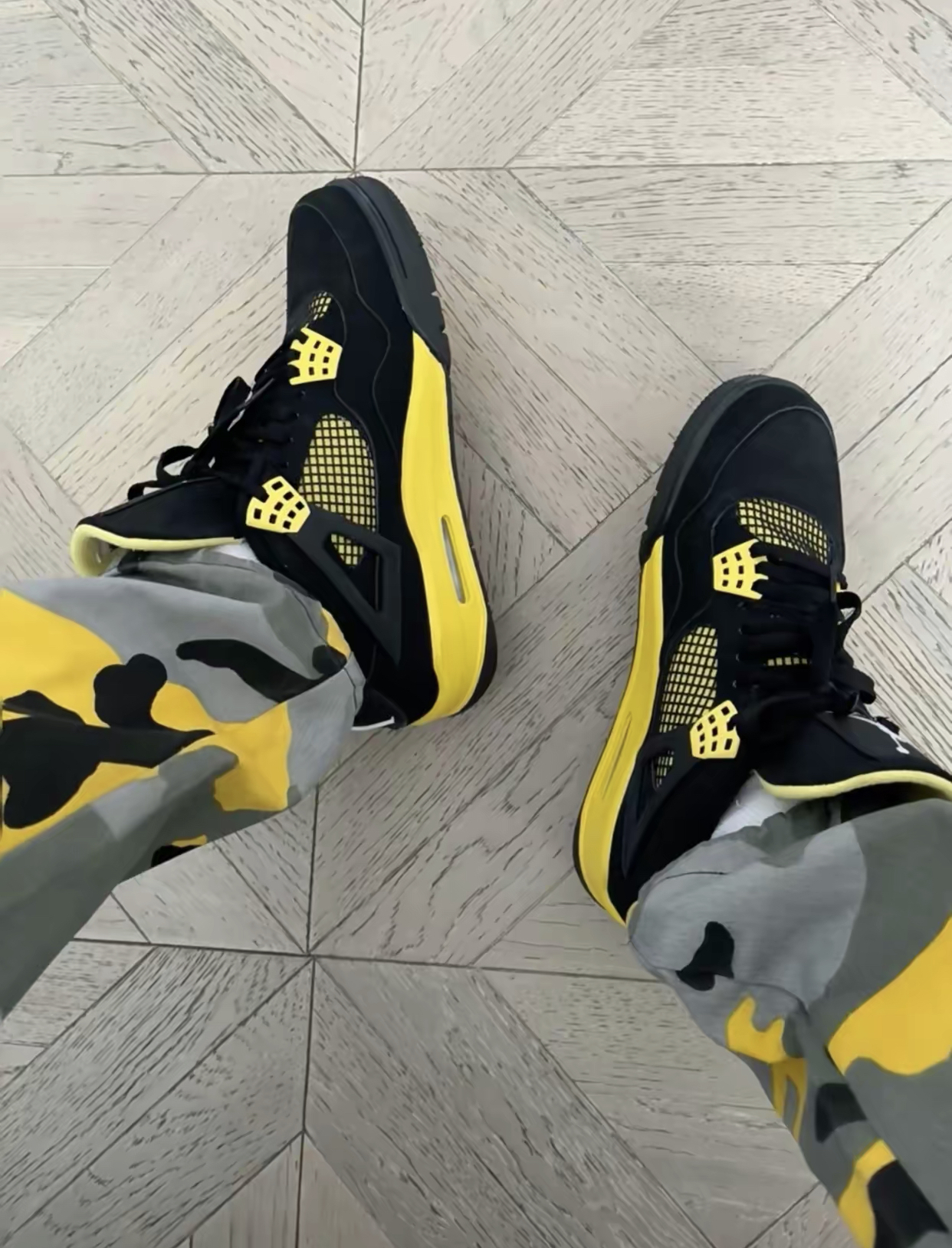 PK God Batch Air Jordan 4 Thunder DH6927-017 review G*** 00