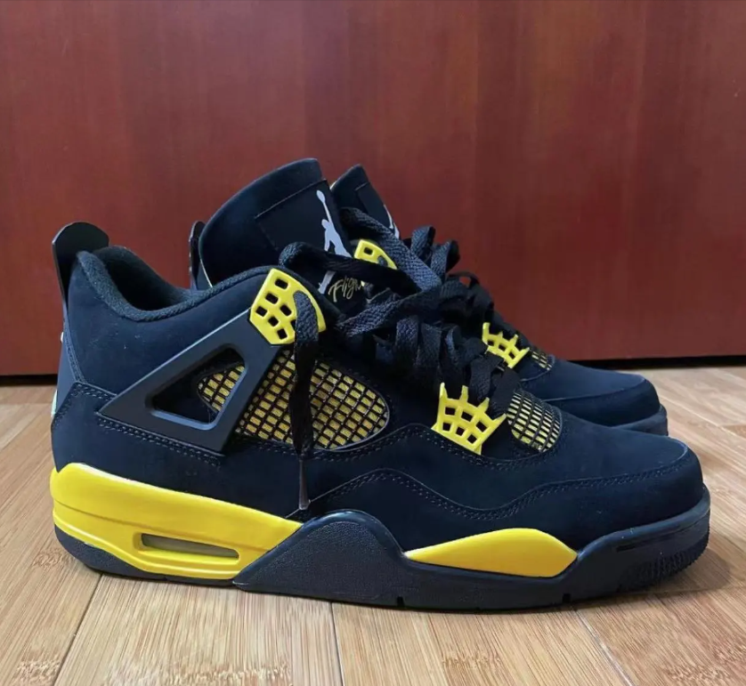PK God Batch Air Jordan 4 Thunder DH6927-017 review P***