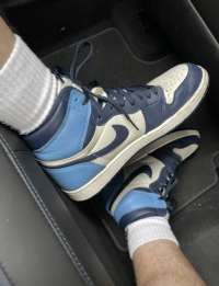 PK God Batch Air Jordan 1 Retro High Obsidian UNC 555088-140 review 1