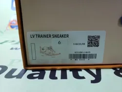 PK God Batch LOUIS VUITTON Skate Sneaker Beige White  review A*** 01