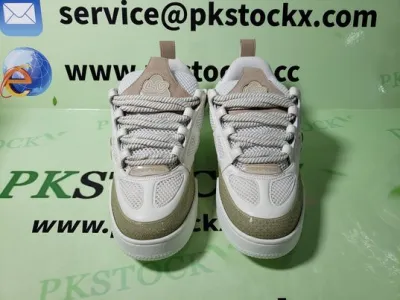 PK God Batch LOUIS VUITTON Skate Sneaker Beige White  review A*** 02